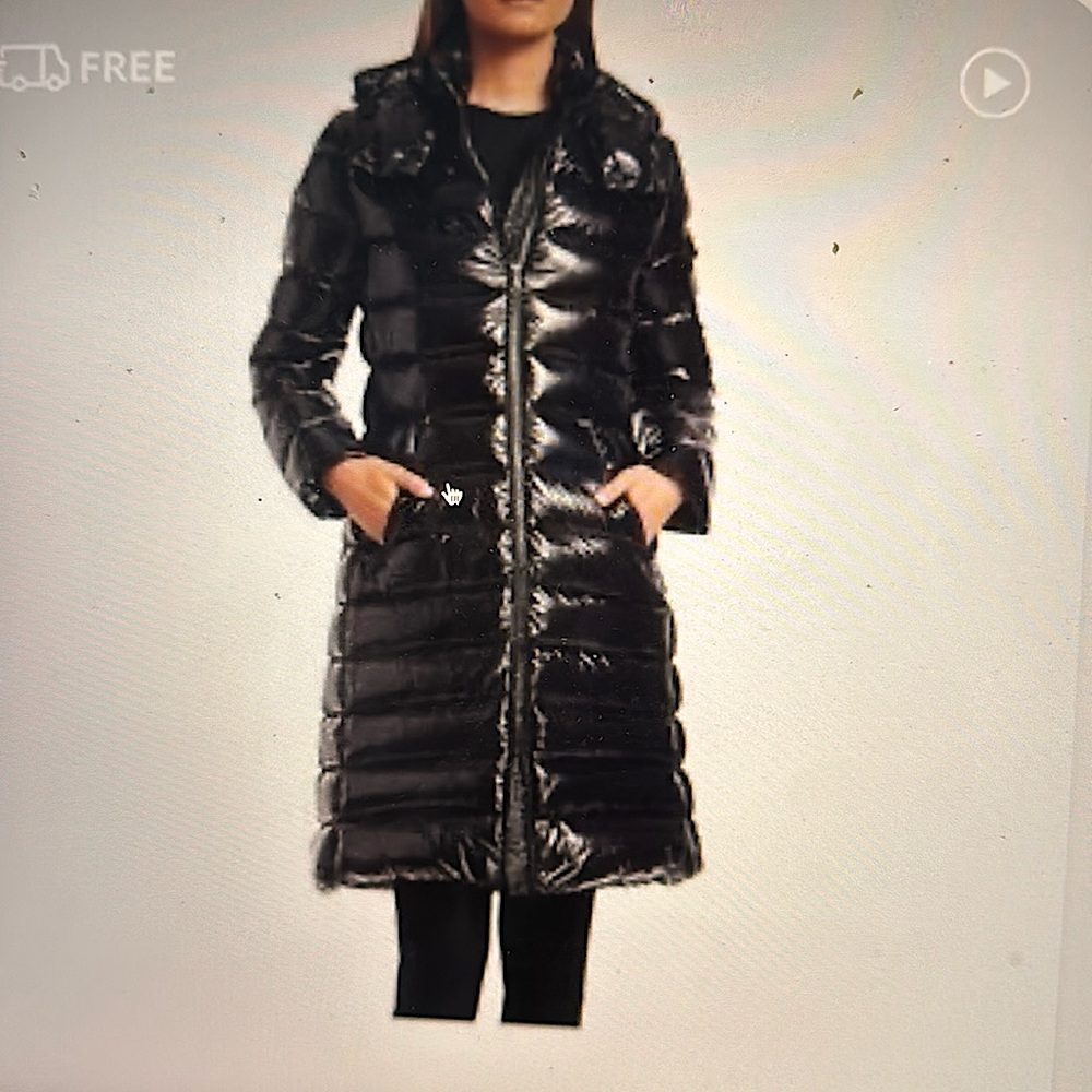 Moncler Moka coat, like new condition size 2medium